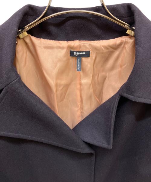 JIL SANDER NAVY（ジルサンダー ネイビー）JIL SANDER NAVY (ジルサンダー ネイビー) コート ネイビー サイズ:32の古着・服飾アイテム