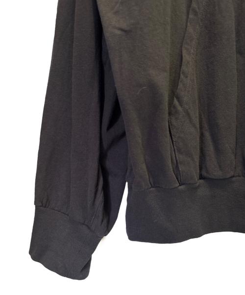 COMOLI（コモリ）COMOLI (コモリ) ジャージ ジップパーカー ブラック サイズ:4の古着・服飾アイテム