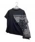 sacai (サカイ) ペイズリーカットソー ブラック サイズ:1：12000円