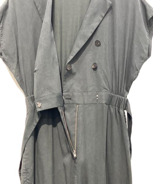 BALLSEY（ボールジィ）BALLSEY (ボールジィ) セルロースナイロンツイル ジャンプスーツ グレー サイズ:34の古着・服飾アイテム