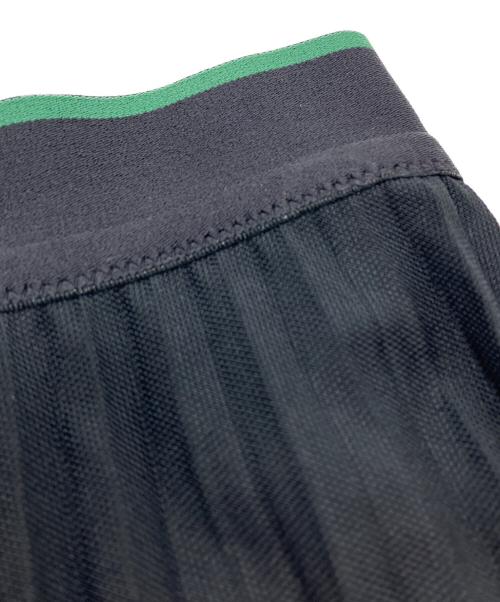 LACOSTE（ラコステ）LACOSTE (ラコステ) 配色ウエストプリーツテニススカート ブラック サイズ:SIZE Sの古着・服飾アイテム