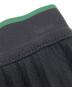 中古・古着 LACOSTE (ラコステ) 配色ウエストプリーツテニススカート ブラック サイズ:SIZE S：4000円