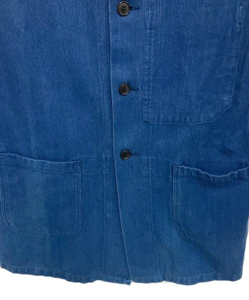 BLUE BLUE（ブルーブルー）BLUE BLUE (ブルーブルー) インディゴ染め刺し子ジャケット インディゴ サイズ:2の古着・服飾アイテム
