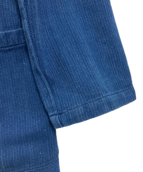 BLUE BLUE（ブルーブルー）BLUE BLUE (ブルーブルー) インディゴ染め刺し子ジャケット インディゴ サイズ:2の古着・服飾アイテム