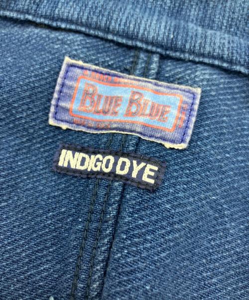 BLUE BLUE（ブルーブルー）BLUE BLUE (ブルーブルー) インディゴ染め刺し子ジャケット インディゴ サイズ:2の古着・服飾アイテム