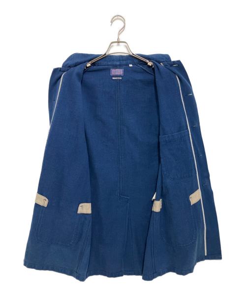 BLUE BLUE（ブルーブルー）BLUE BLUE (ブルーブルー) インディゴ染め刺し子ジャケット インディゴ サイズ:2の古着・服飾アイテム