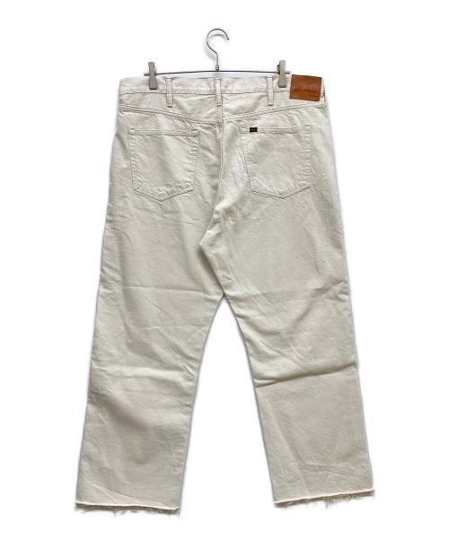 chimala（チマラ）chimala (チマラ) journal standard luxe (ジャーナルスタンダード ラックス) for luxe ADJASTABLE WIDE TAPERED アイボリー サイズ:34 未使用品の古着・服飾アイテム