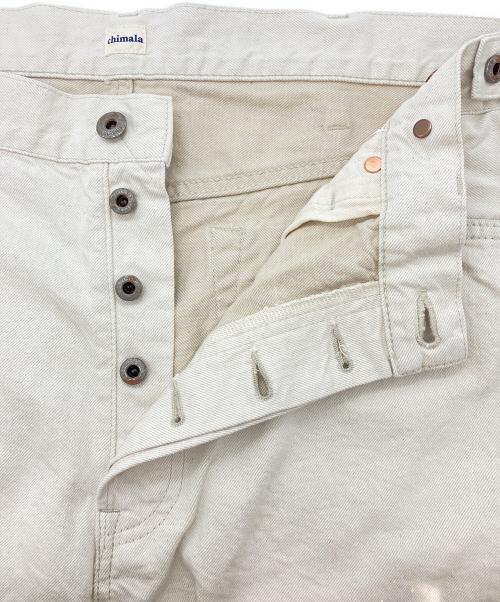 chimala（チマラ）chimala (チマラ) journal standard luxe (ジャーナルスタンダード ラックス) for luxe ADJASTABLE WIDE TAPERED アイボリー サイズ:34 未使用品の古着・服飾アイテム