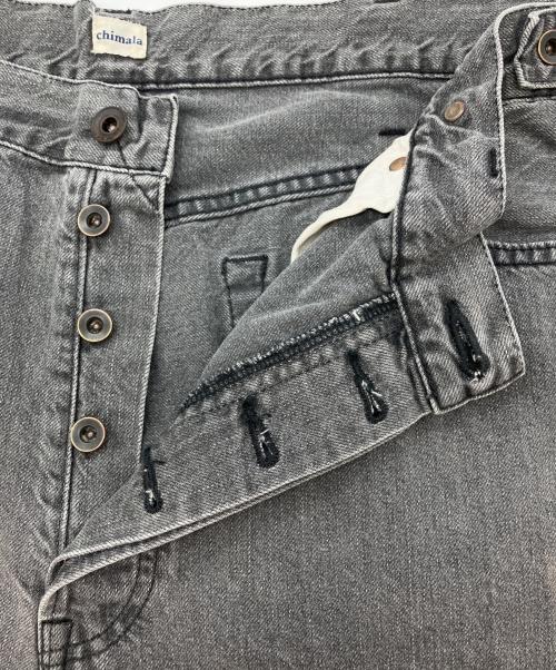 chimala（チマラ）chimala (チマラ) journal standard luxe (ジャーナルスタンダード ラックス) for luxe ADJASTABLE WIDE TAPERED ブラック サイズ:34 未使用品の古着・服飾アイテム