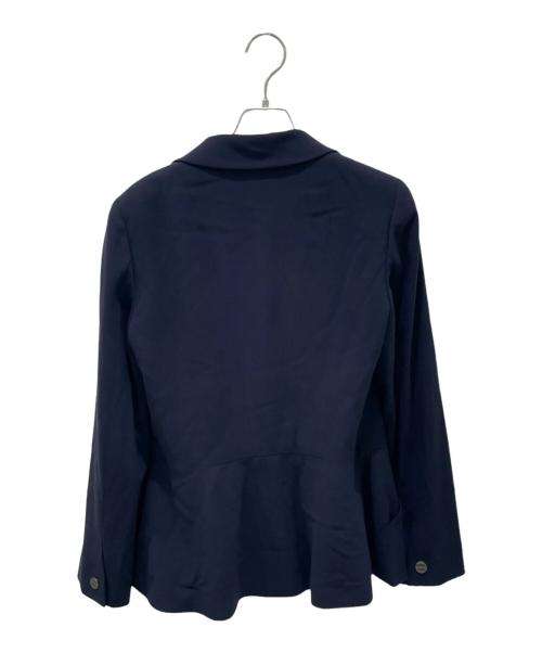 CHANEL（シャネル）CHANEL (シャネル) P14 ウール セットアップスーツ ネイビー サイズ:40/38の古着・服飾アイテム
