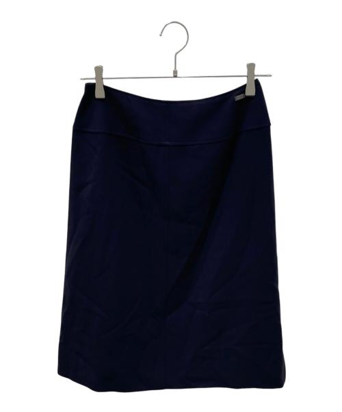CHANEL（シャネル）CHANEL (シャネル) P14 ウール セットアップスーツ ネイビー サイズ:40/38の古着・服飾アイテム
