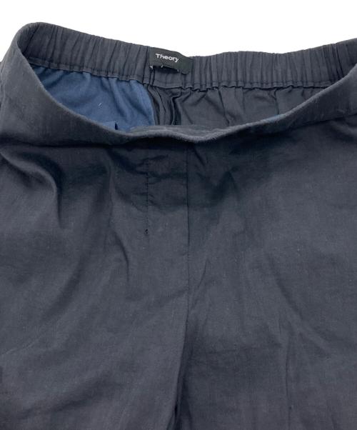 theory（セオリー）theory (セオリー) Eco Crunch Wash Wide Pull On パンツ　01-3106414 ネイビー サイズ:Pの古着・服飾アイテム