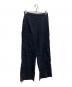 theory（セオリー）の古着「Eco Crunch Wash Wide Pull On パンツ　01-3106414」｜ネイビー