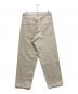 AURALEE (オーラリー) FADED HARD TWIST BROWN DENIM WIDE PANTS ベージュ サイズ:32：30000円