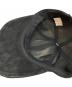 中古・古着 DECI (デシ) Suede 6panel Cap ブラック：8000円