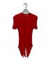 ALEXANDER WANG（アレキサンダー・ワン）の古着「Ballchain Split Hem T-Shirt」｜レッド