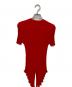 ALEXANDER WANG (アレキサンダー・ワン) Ballchain Split Hem T-Shirt レッド サイズ:S：6000円