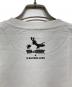 中古・古着 A BATHING APE (アベイシングエイプ) TOM and JERRY (トム アンド ジェリー) コラボプリントTシャツ ホワイト サイズ:L：8000円