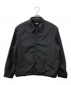A.PRESSEアプレッセ）の古着「Silk Taffeta Coach Jacket」｜ブラック