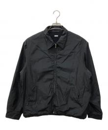 A.PRESSE（アプレッセ）の古着「Silk Taffeta Coach Jacket」｜ブラック