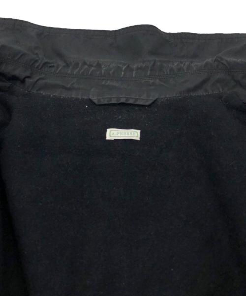 A.PRESSE（アプレッセ）A.PRESSE (アプレッセ) Silk Taffeta Coach Jacket ブラック サイズ:SIZE 2の古着・服飾アイテム