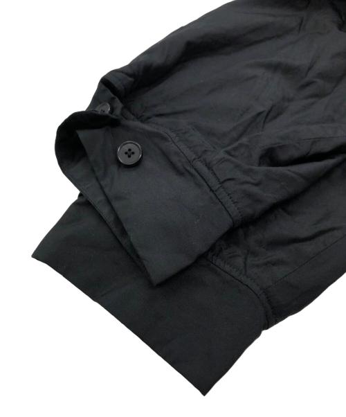 A.PRESSE（アプレッセ）A.PRESSE (アプレッセ) Silk Taffeta Coach Jacket ブラック サイズ:SIZE 2の古着・服飾アイテム