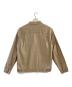 MOMOTARO JEANS (桃太郎ジーンズ) Kaki-Shibu Dyed Denim Double Pocket Jacket ベージュ サイズ:XL：20000円