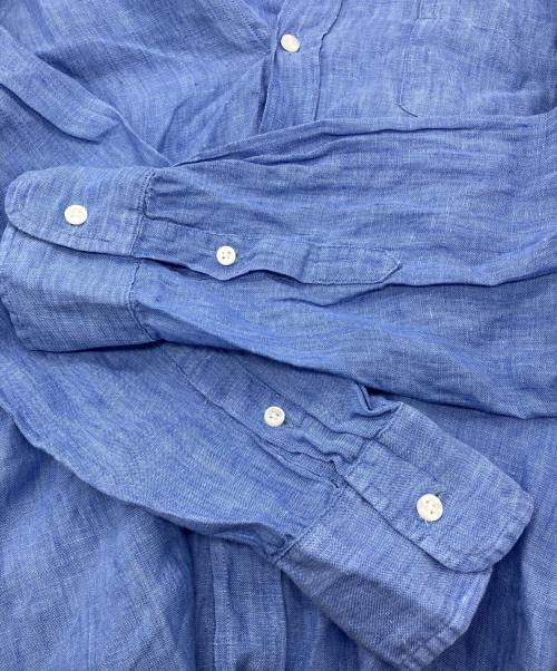 Frank&Eileen（フランクアンドアイリーン）Frank&Eileen (フランクアンドアイリーン) スキッパーシャツ ブルー サイズ:XSの古着・服飾アイテム