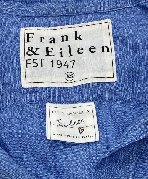 Frank&Eileen（フランクアンドアイリーン）Frank&Eileen (フランクアンドアイリーン) スキッパーシャツ ブルー サイズ:XSの古着・服飾アイテム