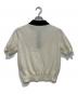 UNTITLED (アンタイトル) 5分袖ポロニット　 26SS　153-13251 アイボリー 未使用品：5000円