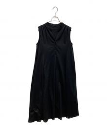 La TOTALITE（ラ ト―タリテ）の古着「シアースキッパーワンピース   25SS　25040140850020」｜ブラック