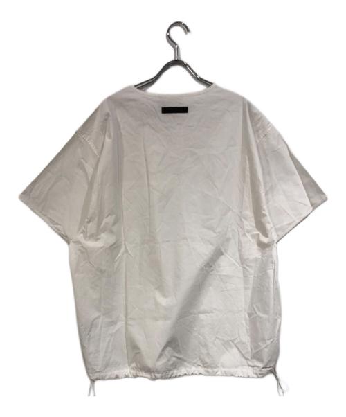 adidas（アディダス）adidas (アディダス) WALES BONNER (ウェールズボナー) Poplin Pullover Top ホワイト サイズ:SIZE Lの古着・服飾アイテム