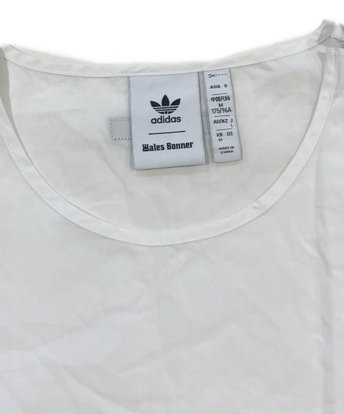 adidas（アディダス）adidas (アディダス) WALES BONNER (ウェールズボナー) Poplin Pullover Top ホワイト サイズ:SIZE Lの古着・服飾アイテム