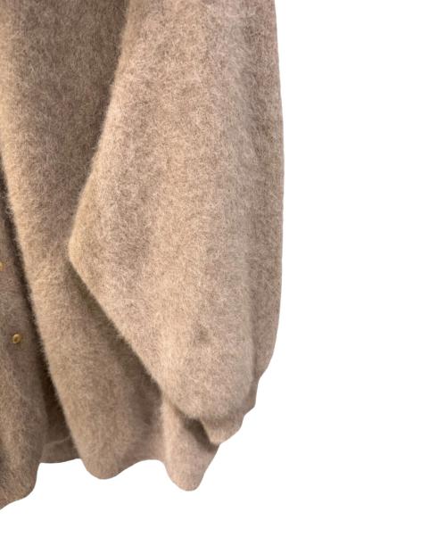 BALLSEY（ボールジィ）BALLSEY (ボールジィ) フォックスヤク フーディーカーディガン ブラウン サイズ:Ｓの古着・服飾アイテム