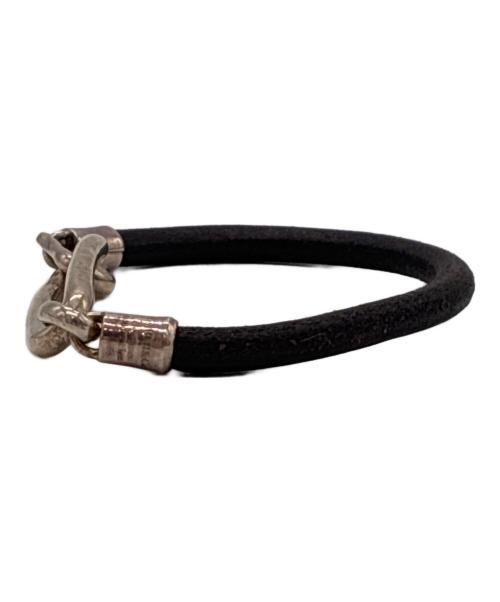 GARNI（ガルニ）GARNI (ガルニ) Pipe Leather Bracelet ブラック サイズ:-の古着・服飾アイテム