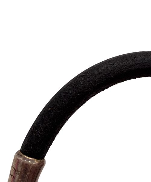 GARNI（ガルニ）GARNI (ガルニ) Pipe Leather Bracelet ブラック サイズ:-の古着・服飾アイテム
