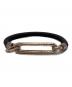 GARNI（ガルニ）の古着「Pipe Leather Bracelet」｜ブラック