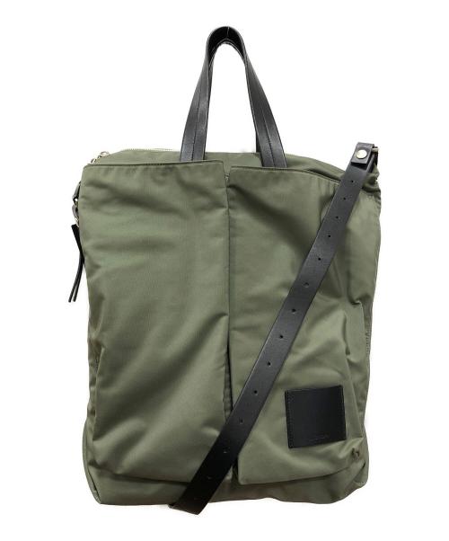 JIL SANDER（ジルサンダー）JIL SANDER (ジルサンダー) PILOT TOTE(パイロット トート) オリーブ サイズ:下記参照の古着・服飾アイテム
