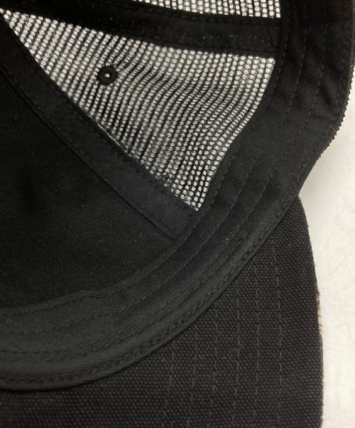 AMIRI（アミリ）AMIRI (アミリ) BANDANA REPAIR TRUCKER HAT CAP/バンダナ リペア トラッカー ハット キャップ ブラックの古着・服飾アイテム