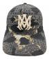 AMIRI (アミリ) BANDANA REPAIR TRUCKER HAT CAP/バンダナ リペア トラッカー ハット キャップ ブラック：35000円