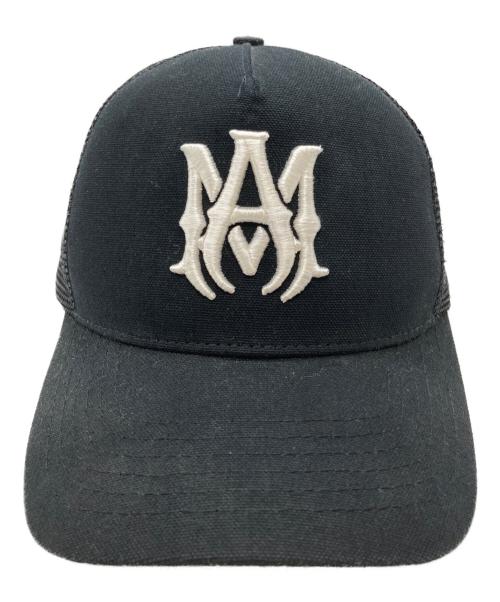 AMIRI（アミリ）AMIRI (アミリ) MA LOGO TRUCKER HAT/MAロゴ入りトラッカーハット MAロゴ入りトラッカーハット ブラックの古着・服飾アイテム