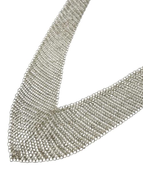 TIFFANY & Co.（ティファニー）TIFFANY & Co. (ティファニー) メッシュスカーフネックレス シルバーの古着・服飾アイテム