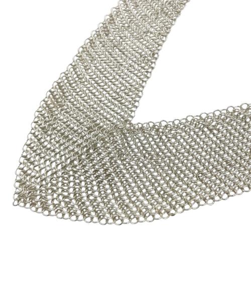 TIFFANY & Co.（ティファニー）TIFFANY & Co. (ティファニー) メッシュスカーフネックレス シルバーの古着・服飾アイテム