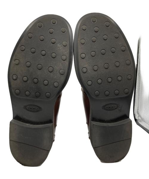 TOD'S（トッズ）TOD'S (トッズ) Uチップサイドゴアブーツ ブラウン サイズ:81/2の古着・服飾アイテム