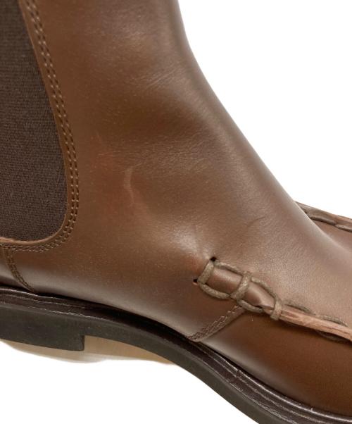 TOD'S（トッズ）TOD'S (トッズ) Uチップサイドゴアブーツ ブラウン サイズ:81/2の古着・服飾アイテム