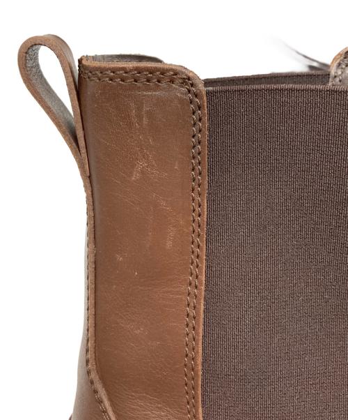 TOD'S（トッズ）TOD'S (トッズ) Uチップサイドゴアブーツ ブラウン サイズ:81/2の古着・服飾アイテム