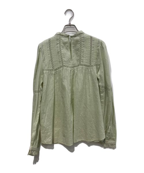 SLOBE IENA（スローブ イエナ）SLOBE IENA (スローブ イエナ) マニーレースブラウス　 26SS グリーン サイズ:Freeの古着・服飾アイテム