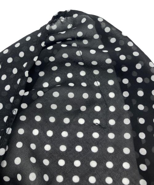 frene（フラーネ）Frene (フラーネ) ドットティアードロマンティックワンピ ブラック サイズ:Free 未使用品の古着・服飾アイテム