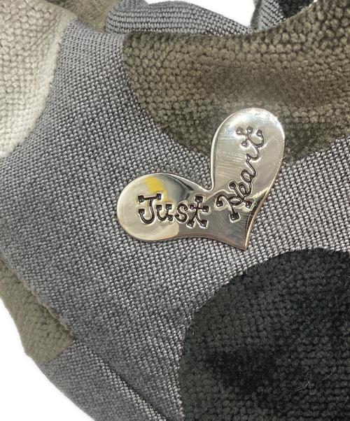Think Bee!（シンクビー!）Think Bee! (シンクビー!) ドット柄ハンドバッグ グレーの古着・服飾アイテム