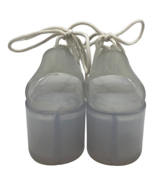 BOTTEGA VENETA（ボッテガベネタ）BOTTEGA VENETA (ボッテガベネタ) レースアップクリアサンダル　GLASS JELLY クリア サイズ:-の古着・服飾アイテム